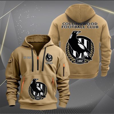 AFL Collingwood Personalized Half-zip Hoodie Gift For Fans