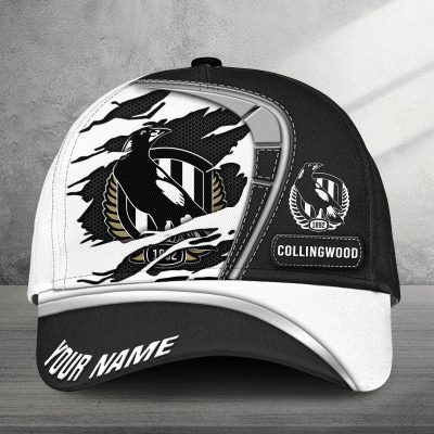 AFL Collingwood Sports Custom Name Classic Cap Gift For Fans