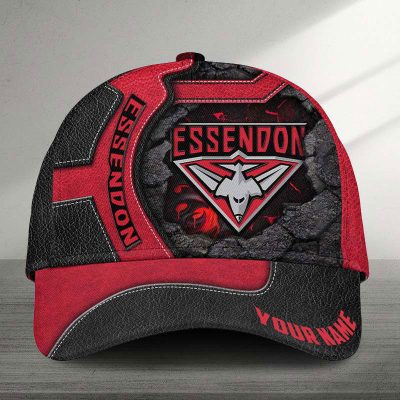AFL Essendon Sports Custom Name Classic Cap Gift For Fans