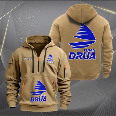 Super Rugby Fijian Drua Personalized Half-zip Hoodie Gift For Fans
