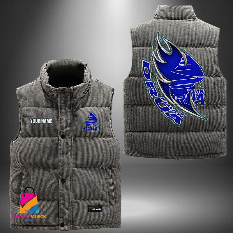 Super Rugby Fijian Drua Personalized Style Sleeveless Puffer Jacket Gift For Fans Super Rugby Fijian Drua Personalized Style Sleeveless Puffer Jacket Gift For Fans
