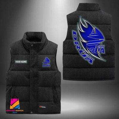 Super Rugby Fijian Drua Personalized Style Sleeveless Puffer Jacket Gift For Fans