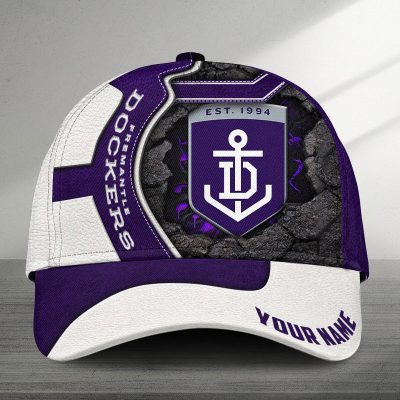 AFL Fremantle Sports Custom Name Classic Cap Gift For Fans