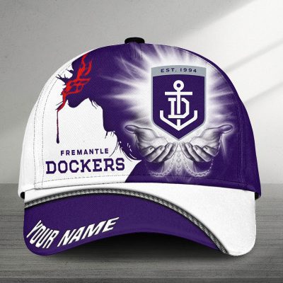 AFL Fremantle Sports Custom Name Classic Cap Gift For Fans