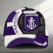 AFL Fremantle Sports Custom Name Classic Cap Gift For Fans
