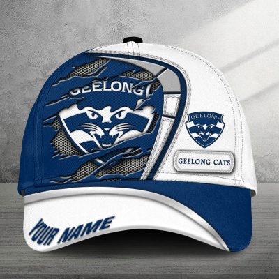 AFL Geelong Cats Sports Custom Name Classic Cap Gift For Fans