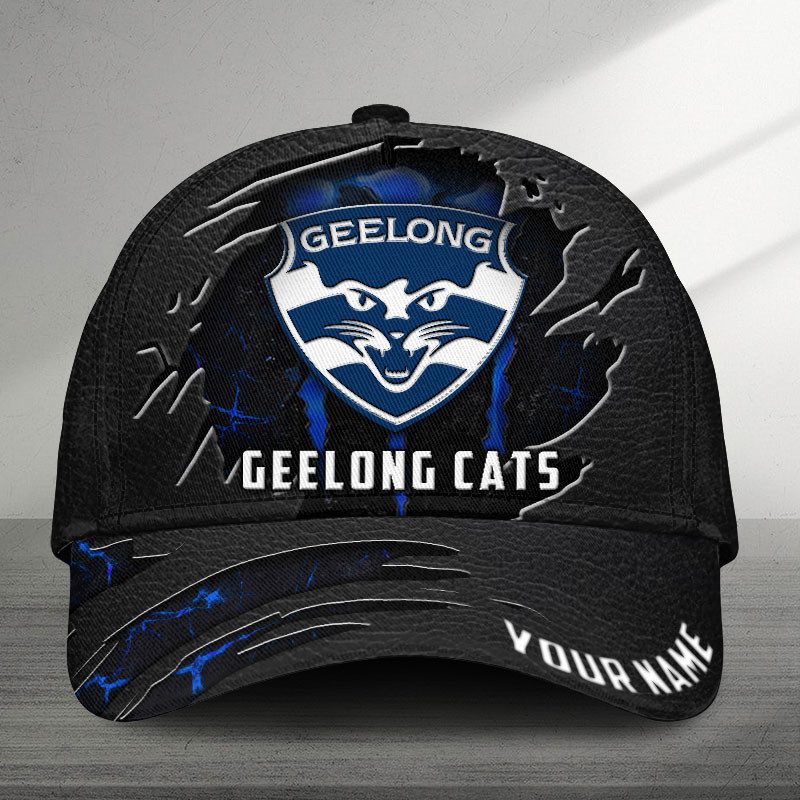 AFL Geelong Cats Sports Custom Name Classic Cap Gift For Fans AFL Geelong Cats Sports Custom Name Classic Cap Gift For Fans