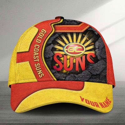AFL Gold Coast Suns Sports Custom Name Classic Cap Gift For Fans