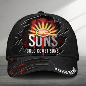 AFL Gold Coast Suns Sports Custom Name Classic Cap Gift For Fans