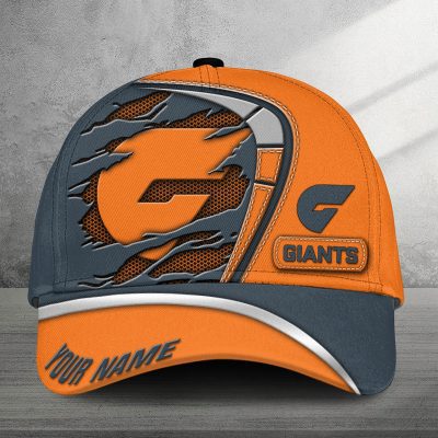 AFL GWS Giants Sports Custom Name Classic Cap Gift For Fans
