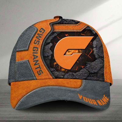 AFL GWS Giants Sports Custom Name Classic Cap Gift For Fans