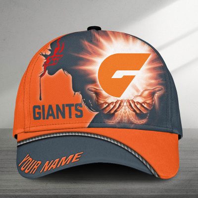 AFL GWS Giants Sports Custom Name Classic Cap Gift For Fans