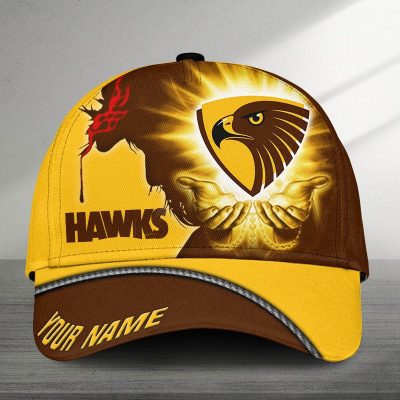 AFL Hawthorn Football Sports Custom Name Classic Cap Gift For Fans