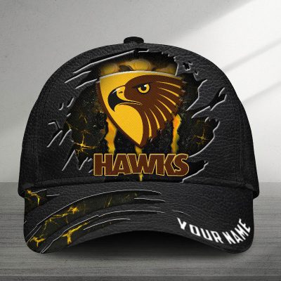 AFL Hawthorn Football Sports Custom Name Classic Cap Gift For Fans