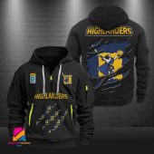 Super Rugby Highlanders Half-zip Hoodie Gift For Fans