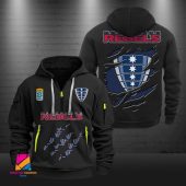 Super Rugby Melbourne Rebels Half-zip Hoodie Gift For Fans