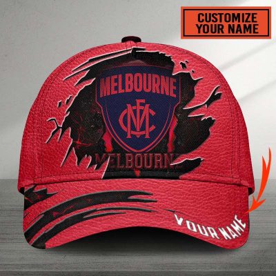 AFL Melbourne Sports Custom Name Classic Cap Gift For Fans