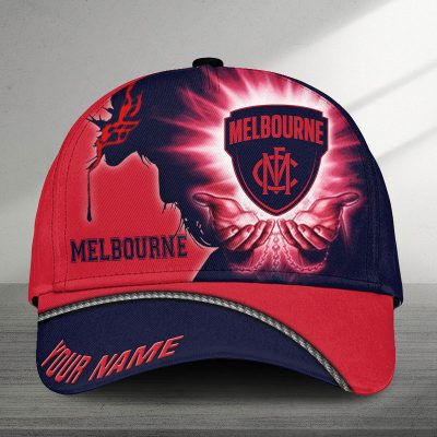 AFL Melbourne Sports Custom Name Classic Cap Gift For Fans