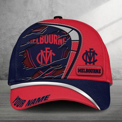 AFL Melbourne Sports Custom Name Classic Cap Gift For Fans