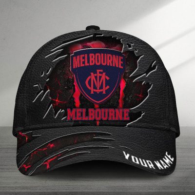 AFL Melbourne Sports Custom Name Classic Cap Gift For Fans