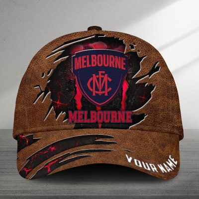 AFL Melbourne Sports Custom Name Classic Cap Gift For Fans