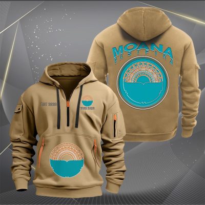 Super Rugby Moana Pasifika Personalized Half-zip Hoodie Gift For Fans