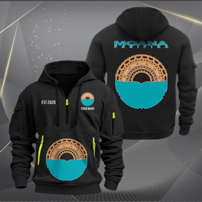 Super Rugby Moana Pasifika Personalized Half-zip Hoodie Gift For Fans