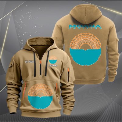 Super Rugby Moana Pasifika Personalized Half-zip Hoodie Gift For Fans