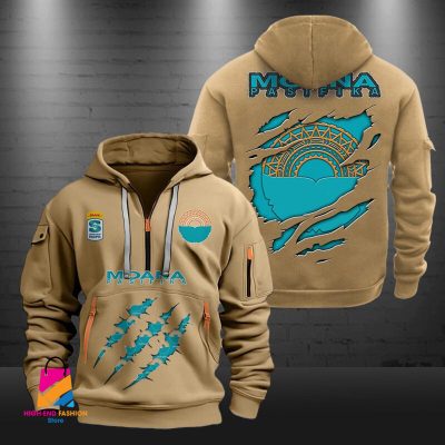 Super Rugby Moana Pasifika Half-zip Hoodie Gift For Fans