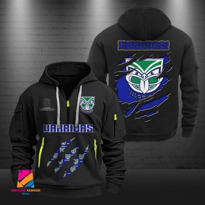NRL New Zealand Warriors Half-zip Hoodie Gift For Fans