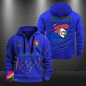 NRL Newcastle Knights Half-zip Hoodie Gift For Fans