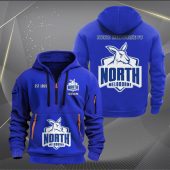 AFL North Melbourne Personalized Half-zip Hoodie Gift For Fans