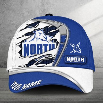 AFL North Melbourne Sports Custom Name Classic Cap Gift For Fans