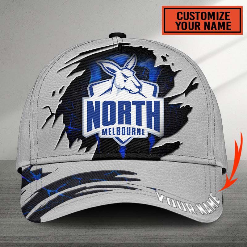 AFL North Melbourne Sports Custom Name Classic Cap Gift For Fans AFL North Melbourne Sports Custom Name Classic Cap Gift For Fans