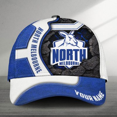 AFL North Melbourne Sports Custom Name Classic Cap Gift For Fans