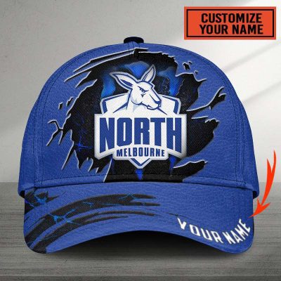 AFL North Melbourne Sports Custom Name Classic Cap Gift For Fans