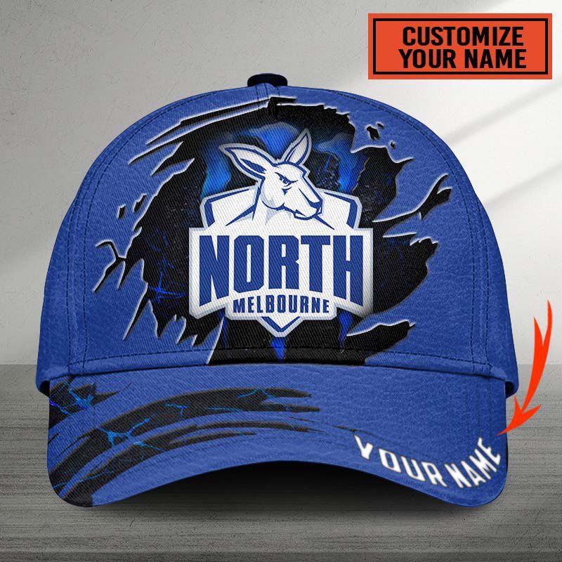 AFL North Melbourne Sports Custom Name Classic Cap Gift For Fans AFL North Melbourne Sports Custom Name Classic Cap Gift For Fans