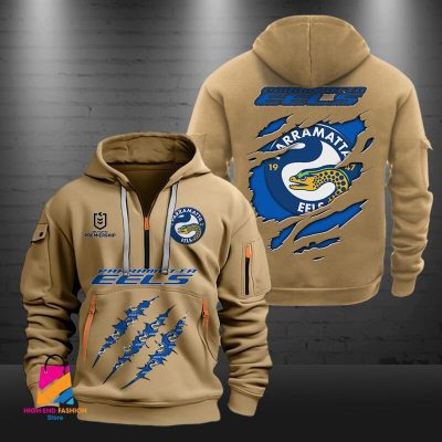 NRL Parramatta Eels Half-zip Hoodie Gift For Fans