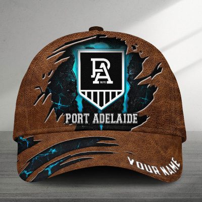 AFL Port Adelaide Power Sports Custom Name Classic Cap Gift For Fans