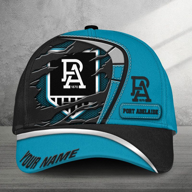 AFL Port Adelaide Power Sports Custom Name Classic Cap Gift For Fans AFL Port Adelaide Power Sports Custom Name Classic Cap Gift For Fans