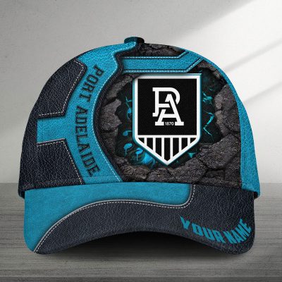 AFL Port Adelaide Power Sports Custom Name Classic Cap Gift For Fans