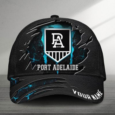 AFL Port Adelaide Power Sports Custom Name Classic Cap Gift For Fans