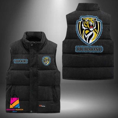 AFL Richmond Football Personalized Style Sleeveless Puffer Jacket Gift For Fans