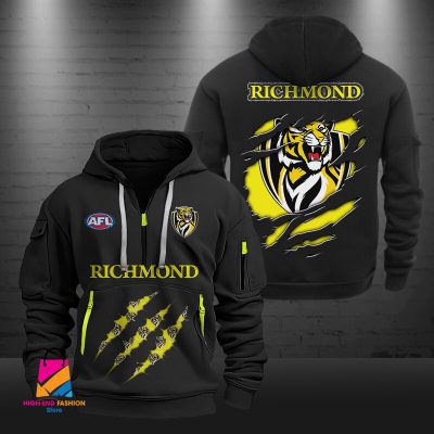AFL Richmond Football Half-zip Hoodie Gift For Fans