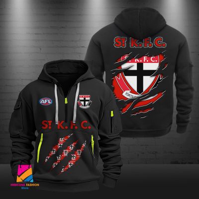 AFL St Kilda Football Half-zip Hoodie Gift For Fans
