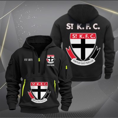 AFL St Kilda Personalized Half-zip Hoodie Gift For Fans