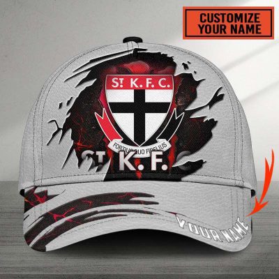 AFL St Kilda Sports Custom Name Classic Cap Gift For Fans