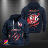 NRL Sydney Roosters Half-zip Hoodie Gift For Fans