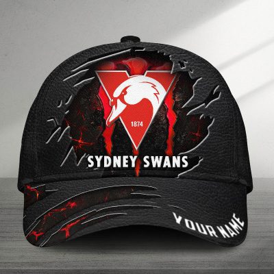 AFL Sydney Swans Sports Custom Name Classic Cap Gift For Fans