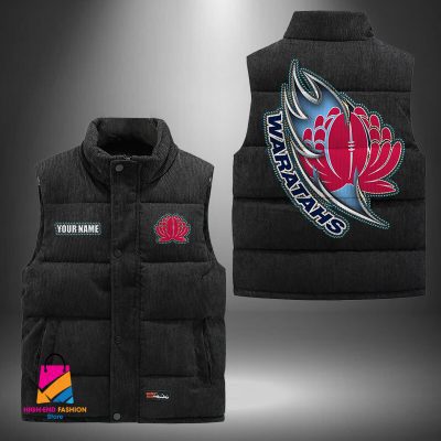 Super Rugby Waratahs Personalized Style Sleeveless Puffer Jacket Gift For Fans